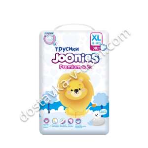 Заказать Joonies Premium Soft Трусики ХL 12-17 кг 38 шт в интернет-магазине детских товаров Никитка с доставкой и недорого