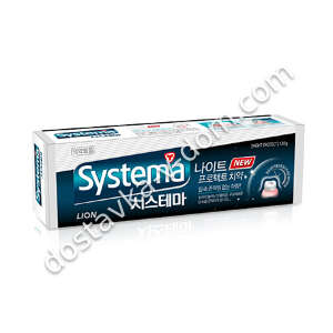 Заказать Lion Ночная зубная паста &quot; Systema Night Protect &quot;  антибактериальная защита 120 гр в интернет-магазине детских товаров Никитка с доставкой и недорого