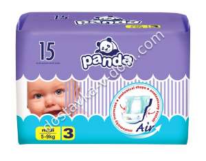 Заказать Panda Подгузники №3 5-9 кг 15 шт в интернет-магазине детских товаров Никитка с доставкой и недорого