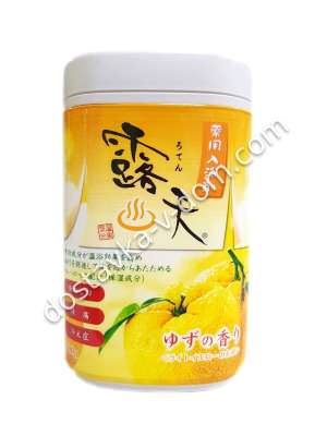 Заказать Fuso Kagaku Соль для ванны с бодрящим эффектом и ароматом юдзу 700 гр в интернет-магазине детских товаров Никитка с доставкой и недорого