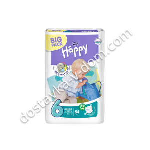Заказать Подгузники Bella baby Happy от 16 кг / N6 / 54 шт в интернет-магазине детских товаров Никитка с доставкой и недорого