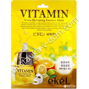 Заказать Ekel Маска для лица с витамином С в интернет-магазине детских товаров Никитка с доставкой и недорого