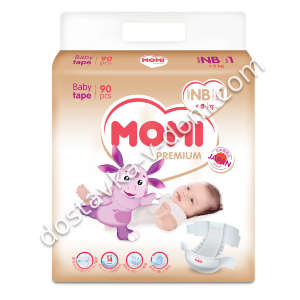 Заказать MOMI Premium Лунтик Подгузники NB &lt; 5 кг 90 шт в интернет-магазине детских товаров Никитка с доставкой и недорого