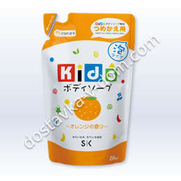 Заказать SK Kids Детское пенное мыло для тела с ароматом апельсина от 3-х лет 250 мл  в интернет-магазине детских товаров Никитка с доставкой и недорого