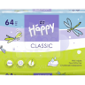 Happy Classic детские влажные салфетки 64 шт.