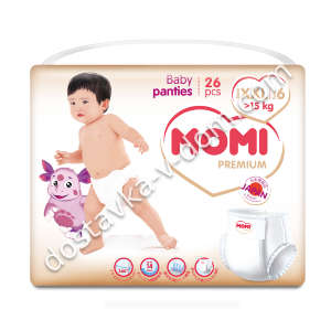 Заказать MOMI Premium Лунтик Трусики XXL &gt;15 кг 26 шт в интернет-магазине детских товаров Никитка с доставкой и недорого