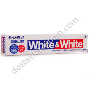 Заказать Lion Зубная паста White&amp;White 150 гр в интернет-магазине детских товаров Никитка с доставкой и недорого