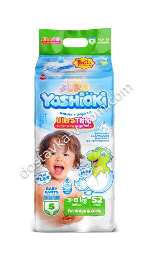 Заказать Yoshioki UltraThin Трусики ( Ультратонкие ) S 3-6 кг 52 шт в интернет-магазине детских товаров Никитка с доставкой и недорого