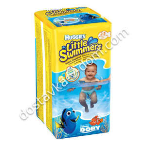 Заказать Подгузники для плавания Huggies Little Swimmers 3-8 кг / 12 шт в интернет-магазине детских товаров Никитка с доставкой и недорого