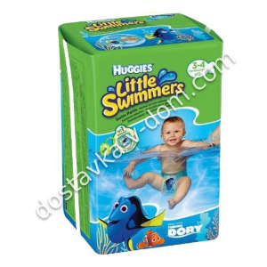 Заказать Трусики для плавания Huggies Little Swimmers 7-15 кг / 12 шт в интернет-магазине детских товаров Никитка с доставкой и недорого