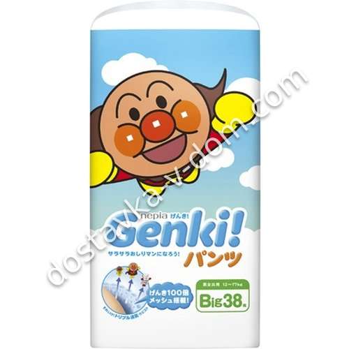 Заказать Трусики Genki 12-17 кг / BIG / 38шт  в интернет-магазине детских товаров Никитка с доставкой и недорого