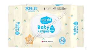 Заказать Mioki Детские влажные салфетки 100 шт в интернет-магазине детских товаров Никитка с доставкой и недорого