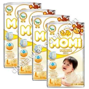 Заказать ТРУСИКИ MOMI Premium 9-14 КГ / L / 42 ШТ в интернет-магазине детских товаров Никитка с доставкой и недорого